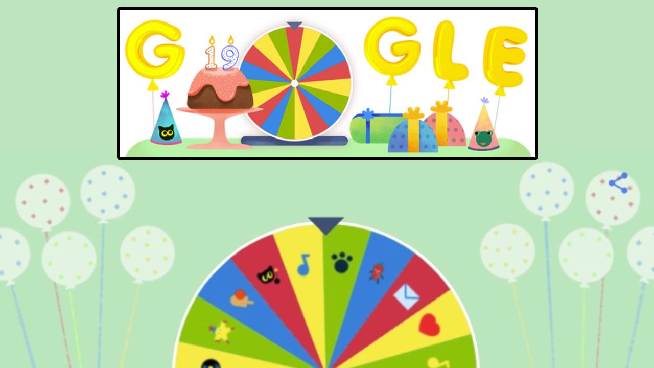 Google celebrates 19th birthday with 19 games from Doodles past